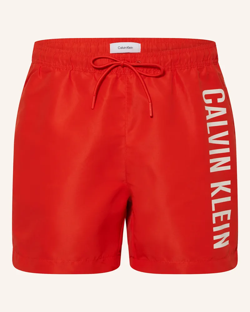 Calvin Klein Badeshorts INTENSE POWER Rot