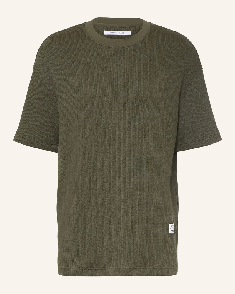 Samsøe & Samsøe T-Shirt Sajason gruen Khaki