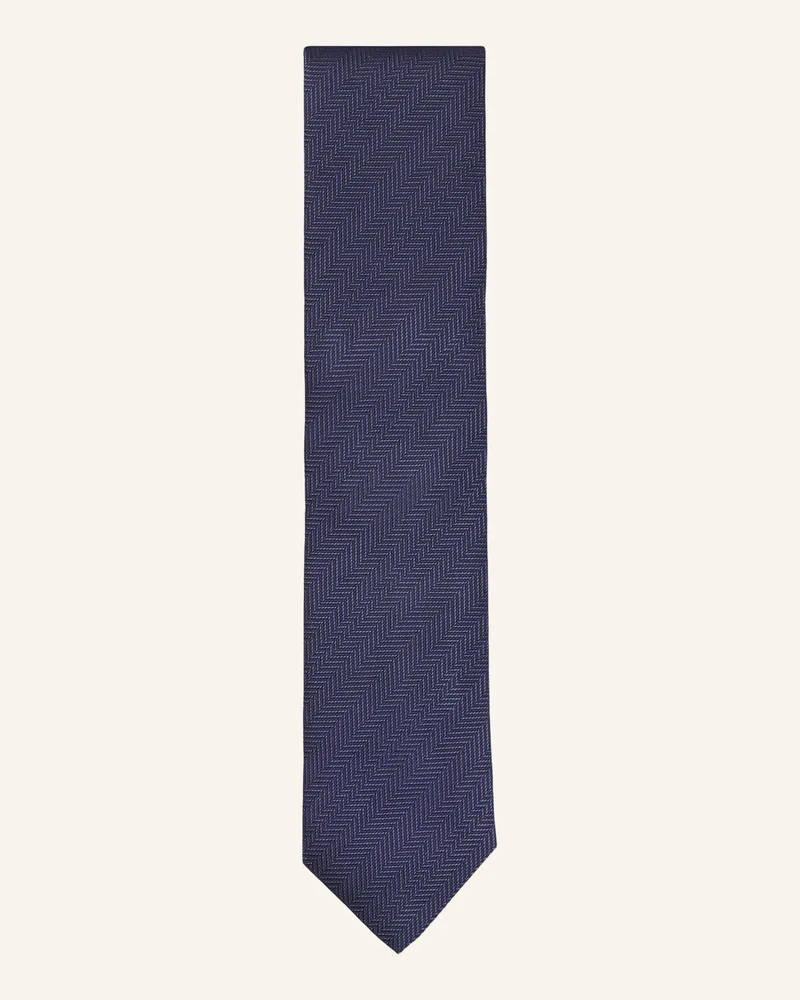 HUGO BOSS Krawatte Tie Cm 6 blau Dunkelblau