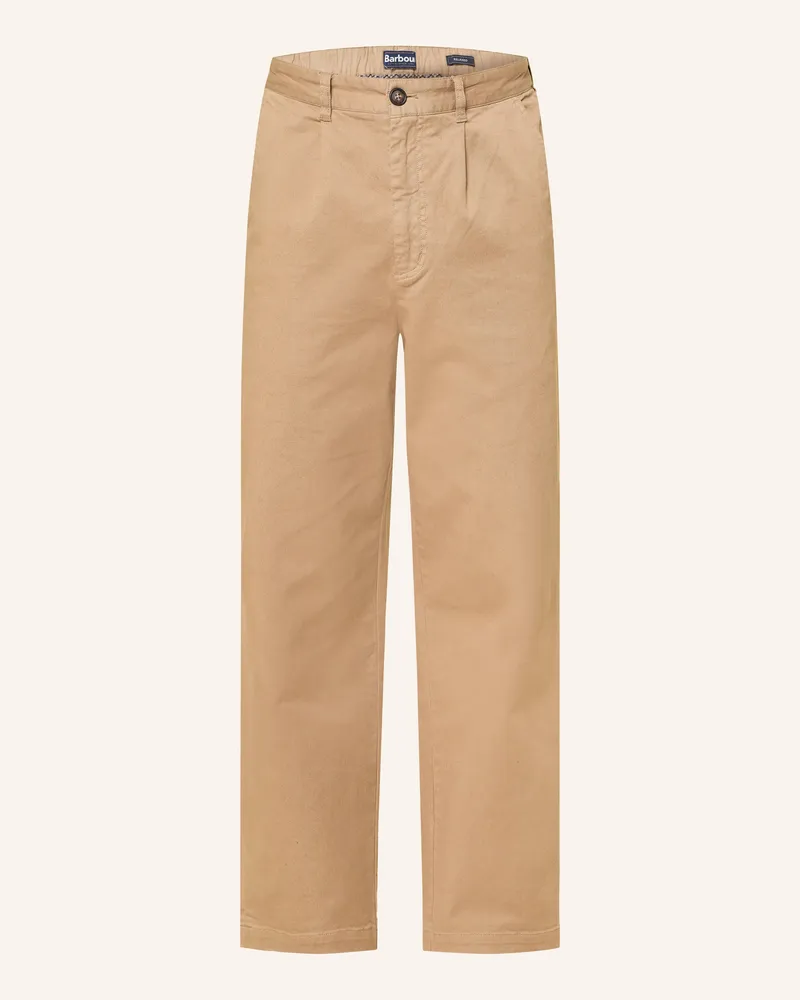 Barbour Chino Relaxed Fit beige Camel