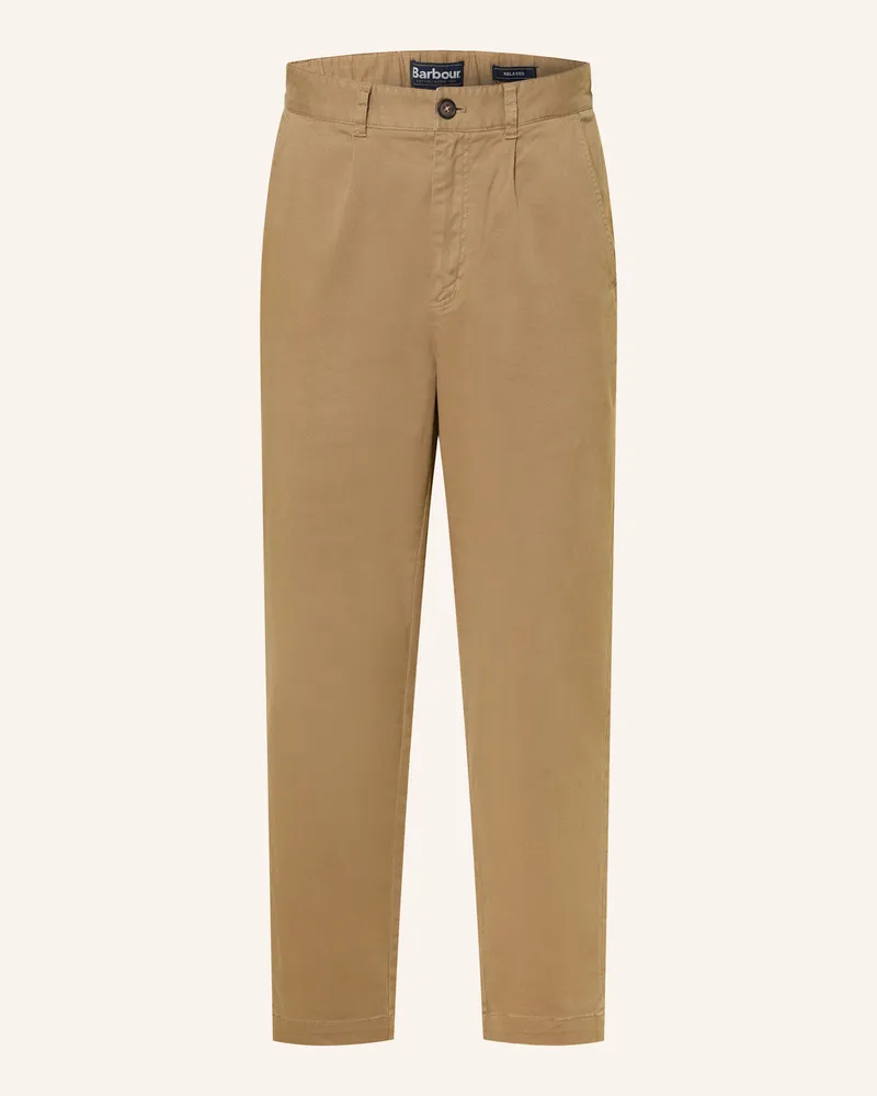 Barbour Chino Relaxed Fit beige Camel