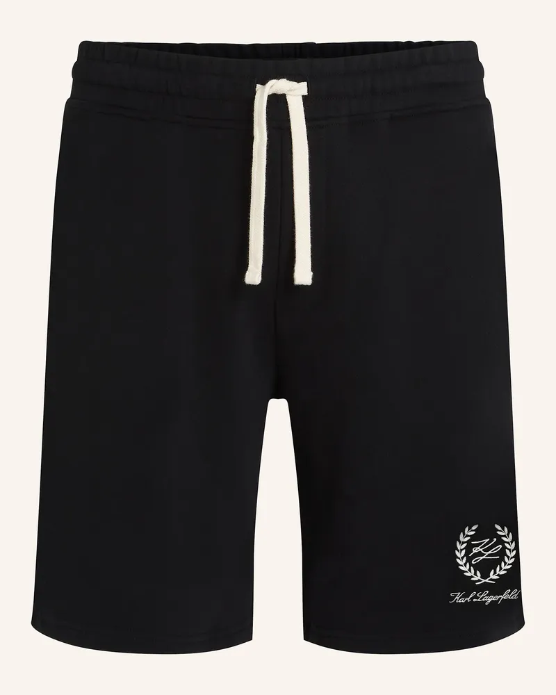Karl Lagerfeld Shorts schwarz Schwarz