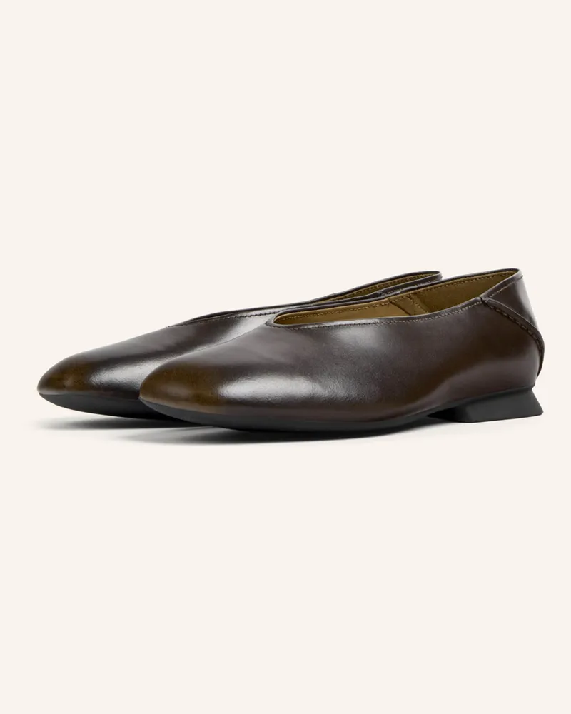 Camper Ballerinas Casi Myra braun Braun