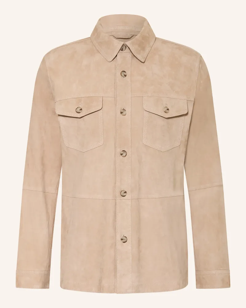 Dressler Lederjacke Beige