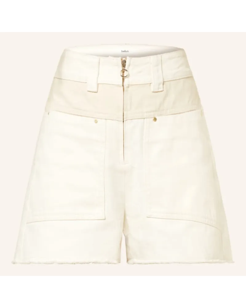 ba&sh Jeansshorts CDAVID Weiss