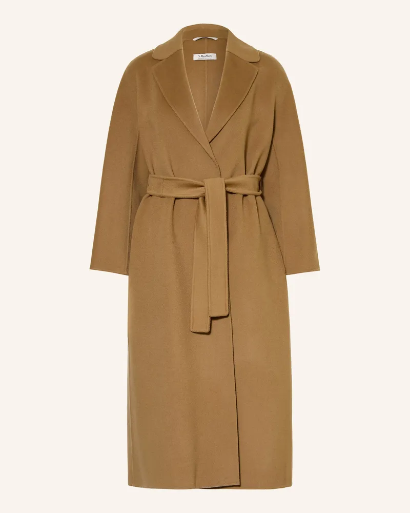 Max Mara Wollmantel Esturia beige Camel