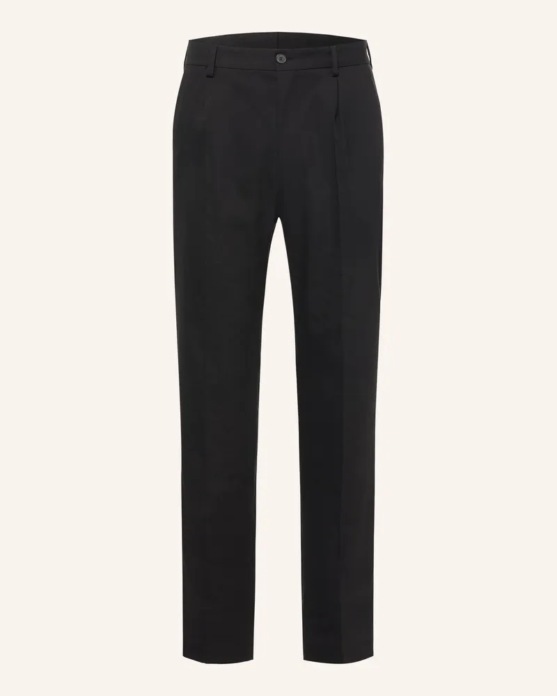 Strellson Anzughose Tomeo Regular Fit Mit Leinen schwarz 001