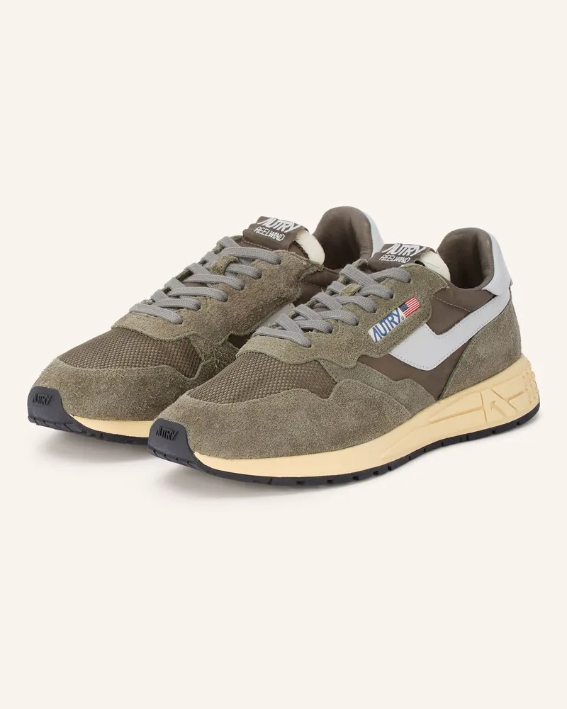AUTRY Sneaker Reelwind Low Ut gruen Oliv