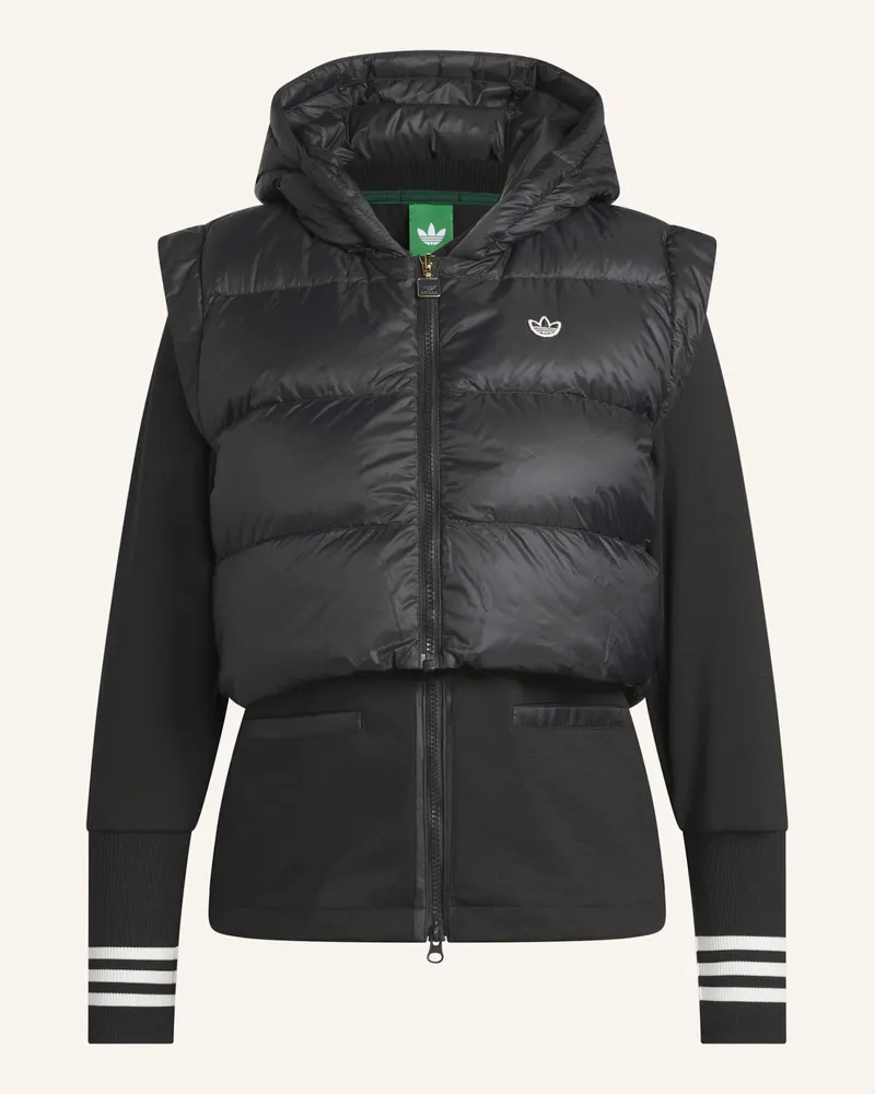 adidas Originals Daunenjacke schwarz Schwarz