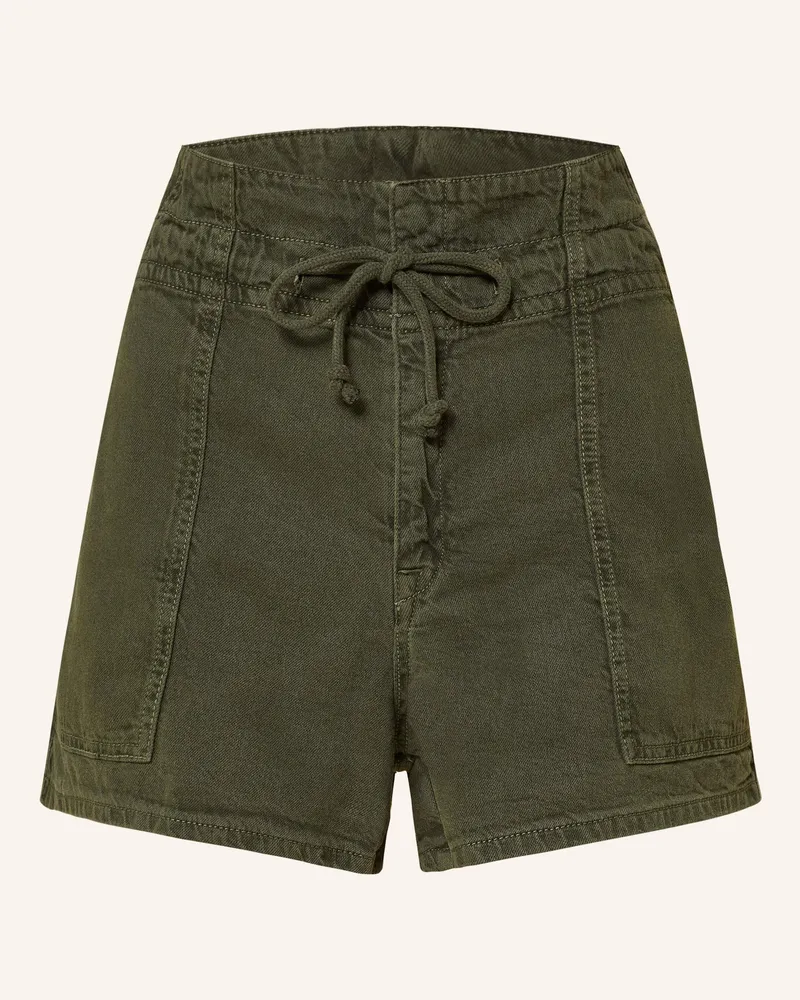 ba&sh Jeansshorts FABO Khaki