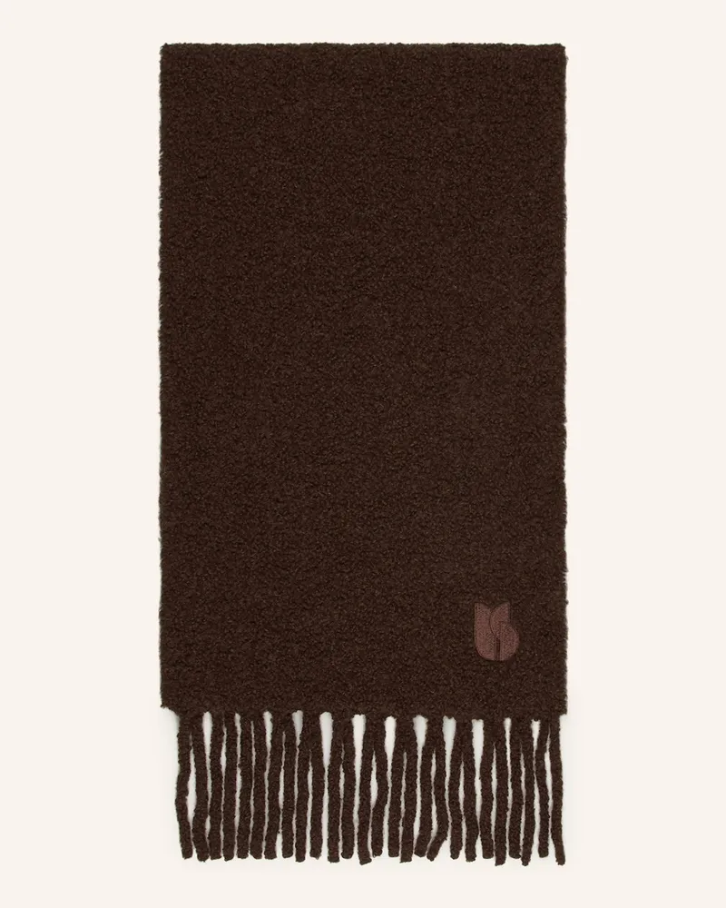 ba&sh Alpaka-Schal SASHA Dunkelbraun