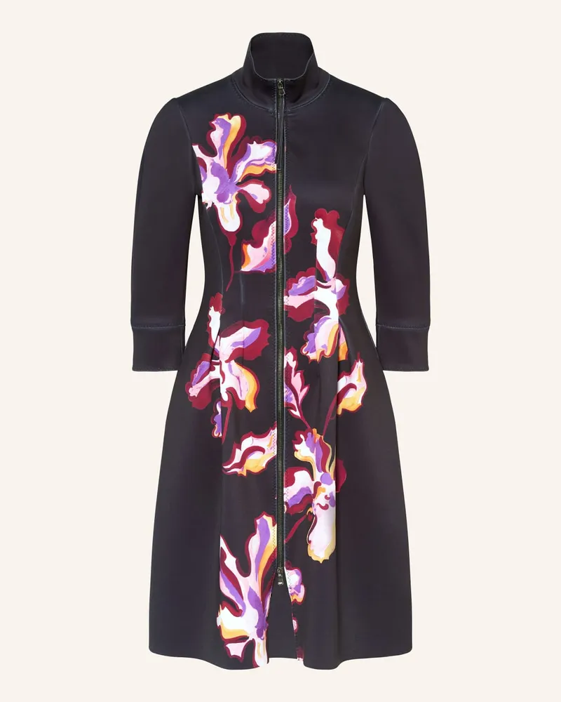 Dorothee Schumacher Kleid FLAME FLOWER mit 3/4-Arm Schwarz