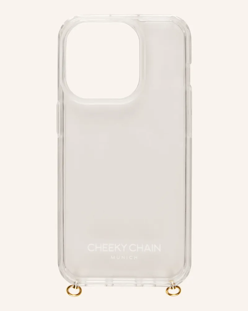 Cheeky Chain Munich Smartphone-Hülle weiss Crystal