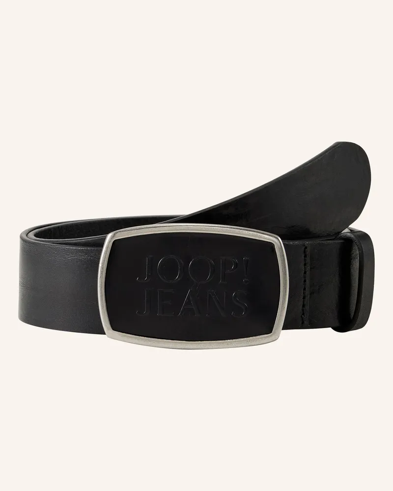 JOOP! Ledergürtel schwarz Schwarz