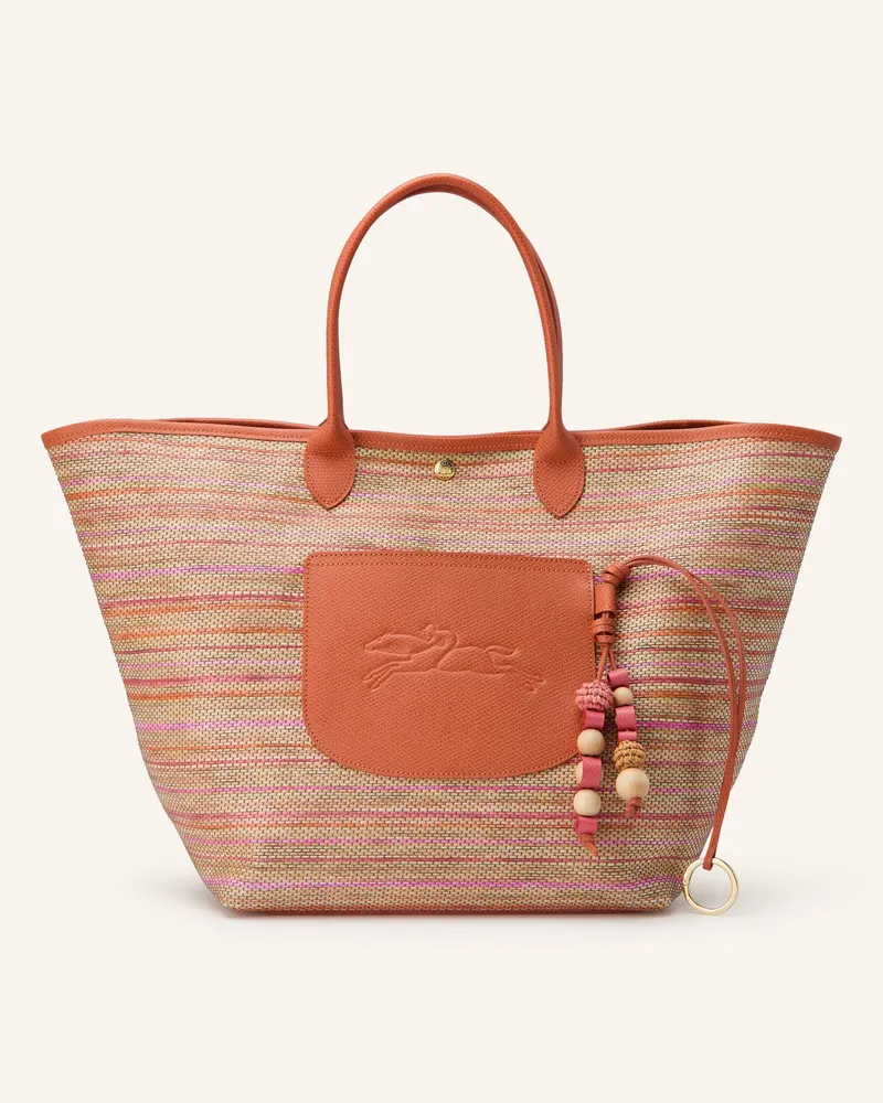 Longchamp Shopper Le Pliage Collection Large rosa Dunkelorange
