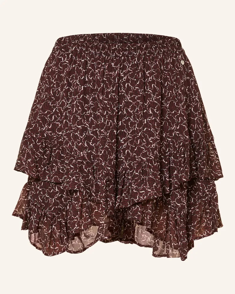 HUGO BOSS Skort Toulena Mit Rüschen rot Dunkelrot