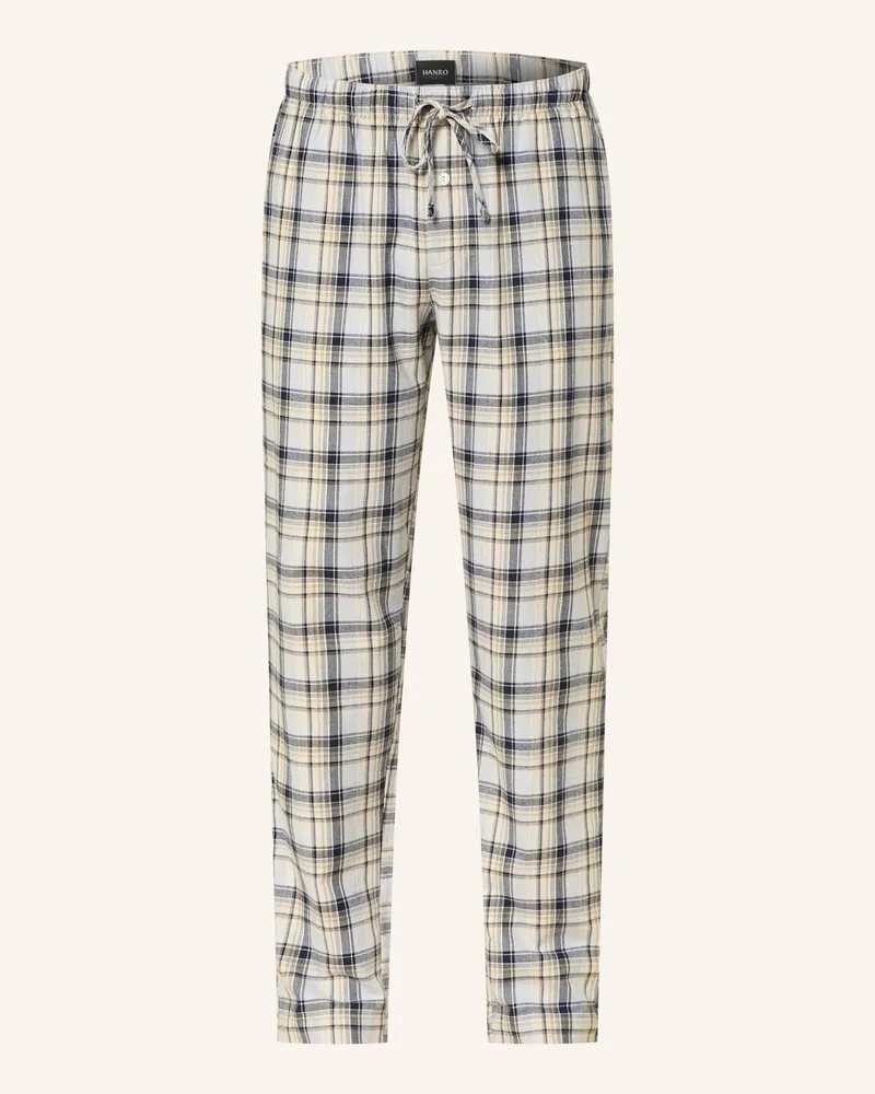 Hanro Schlafhose COZY COMFORT aus Flanell Creme