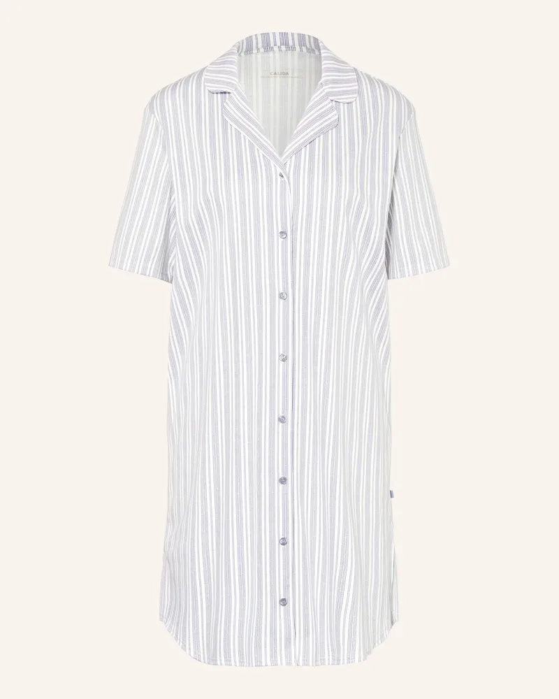 Calida Nachthemd Striped Dreams blau Weiss