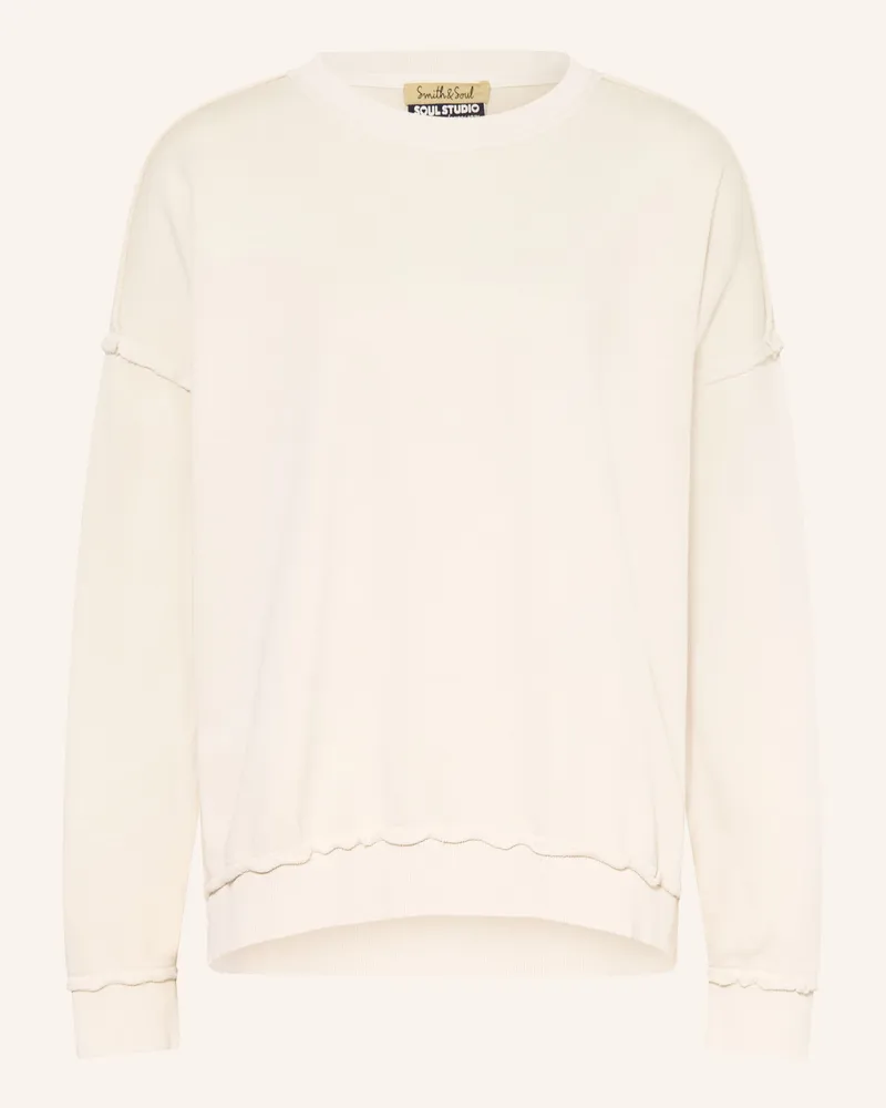 Smith & Soul Oversized-Sweatshirt beige Hellbraun