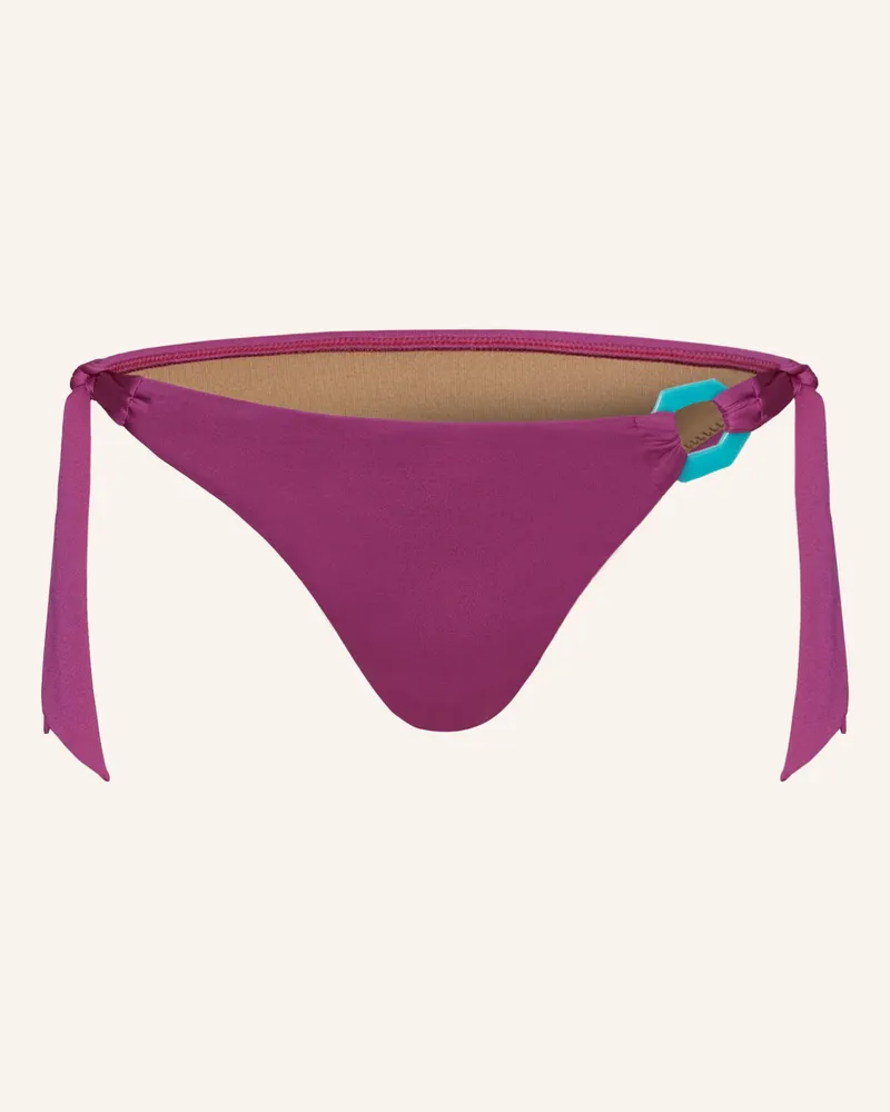 Andres Sarda Triangel-Bikini-Hose Ouka rot Fuchsia