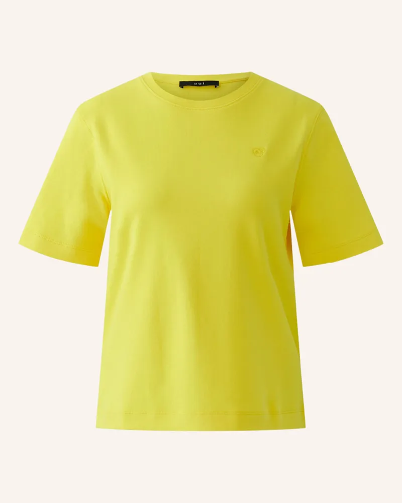 Oui  T-Shirt Sveha gelb Gelb