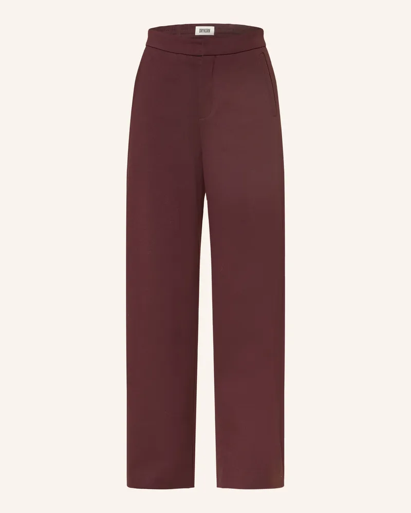 Drykorn Marlenehose FAE Dunkelrot