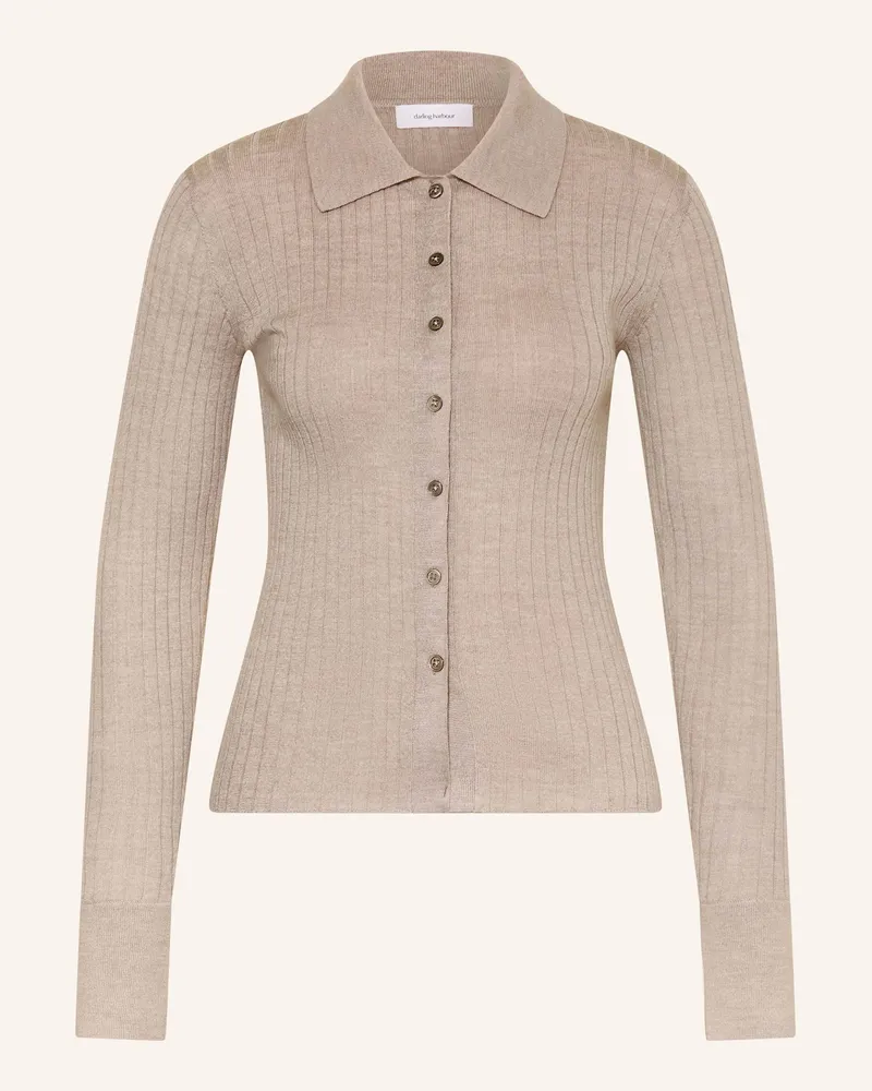 Darling Harbour Strickjacke Beige