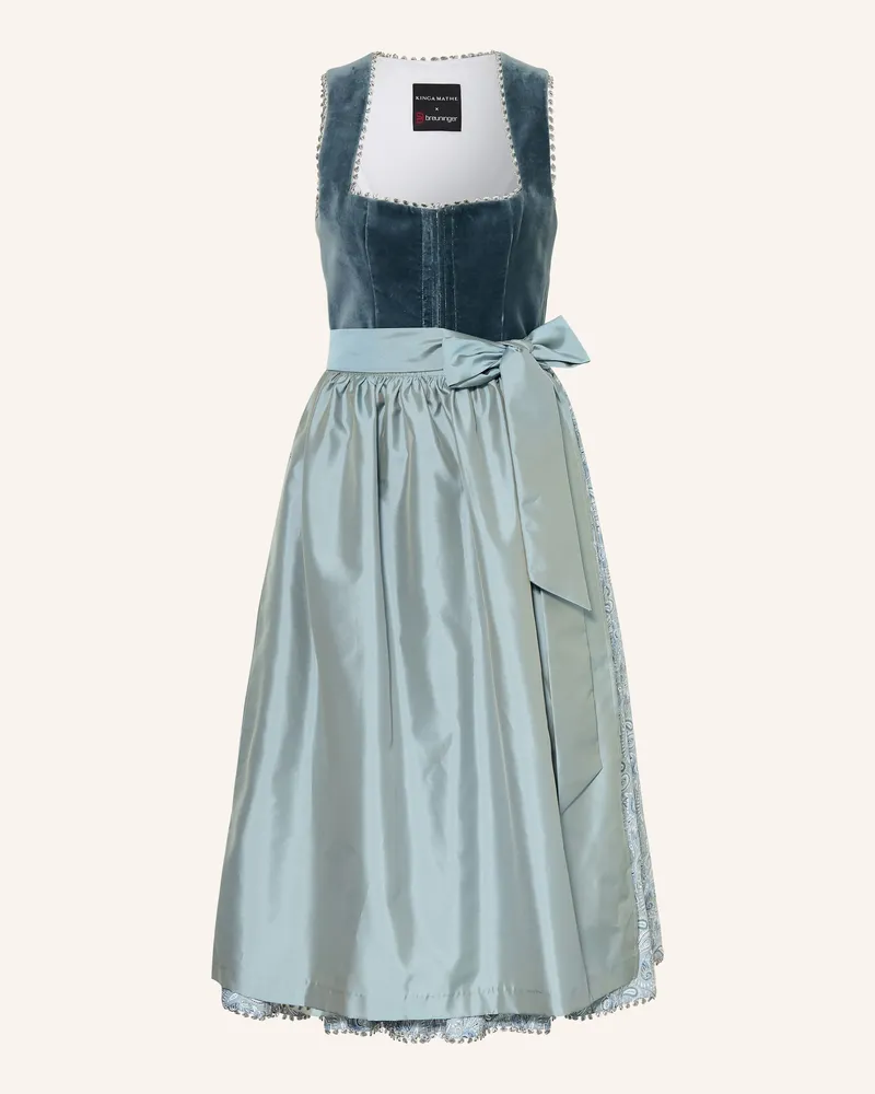 KINGA MATHE Dirndl CONNY Blaugrau