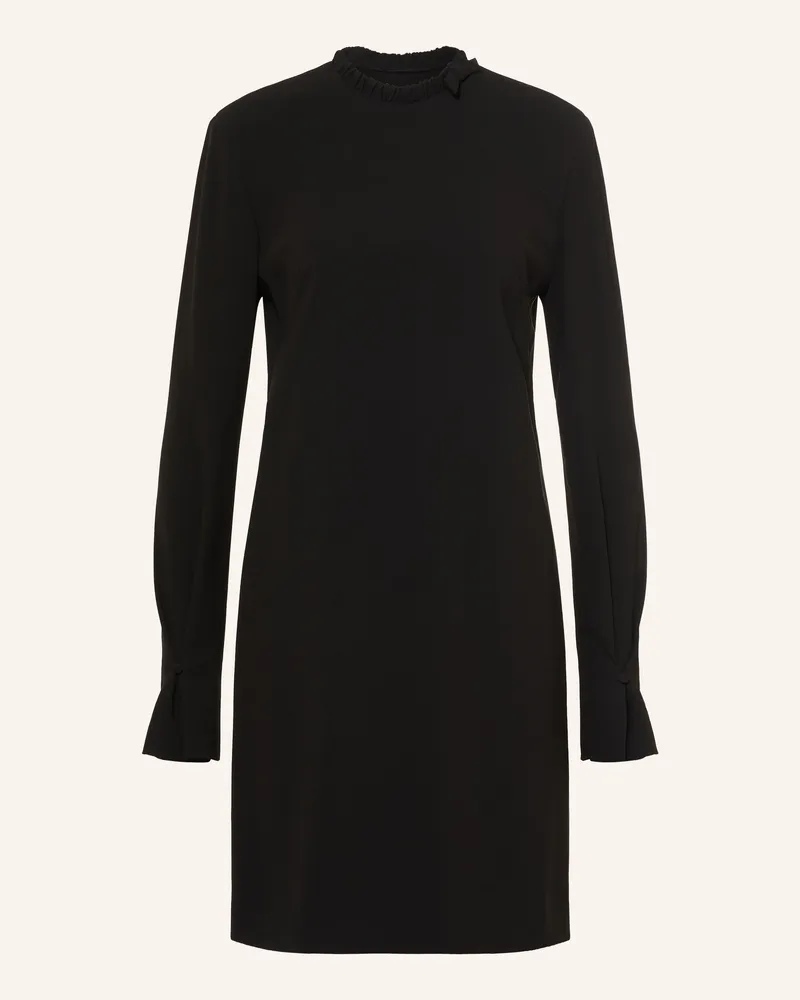 Dorothee Schumacher Kleid Statement Drape Mit Rüschen schwarz Schwarz