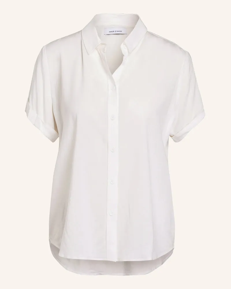 Samsøe & Samsøe Hemdbluse Majan weiss Weiss