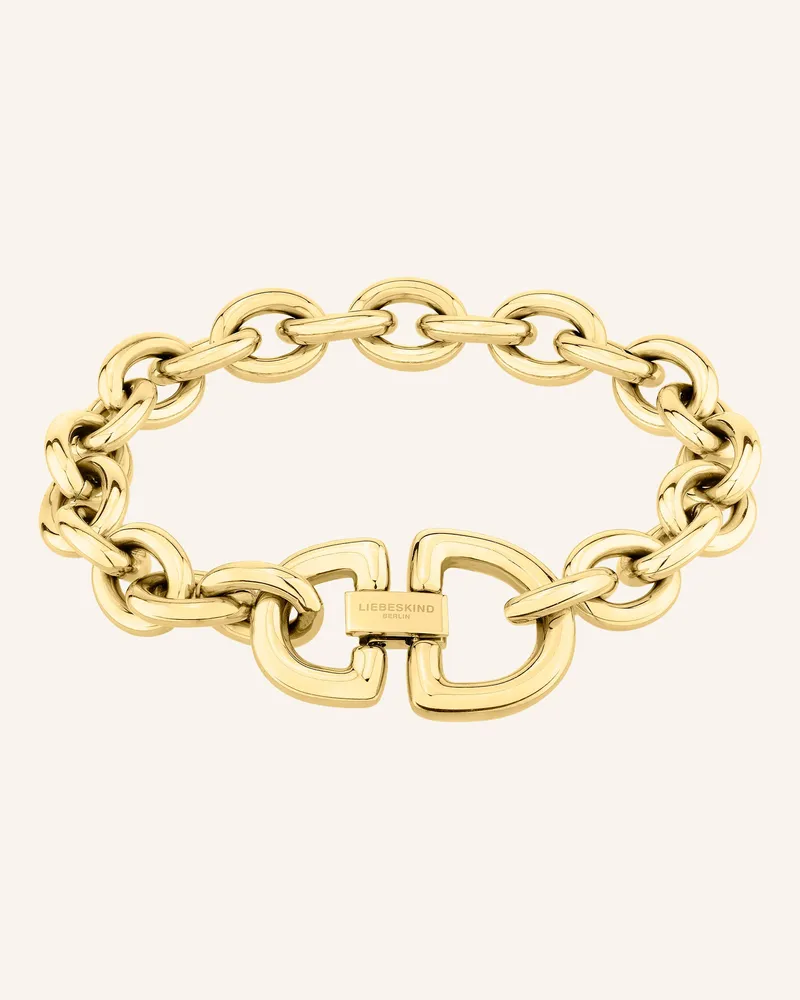 Liebeskind Armband  aus  Edelstahl Gold