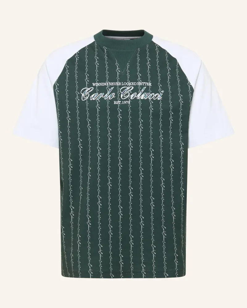 Carlo Colucci T-Shirt - Match Point Fara gruen Grün