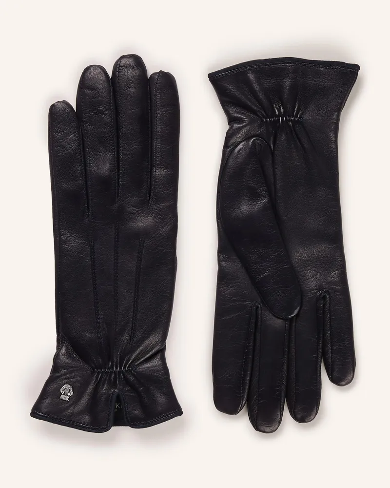 Roeckl Lederhandschuhe ANTWERPEN Dunkelblau
