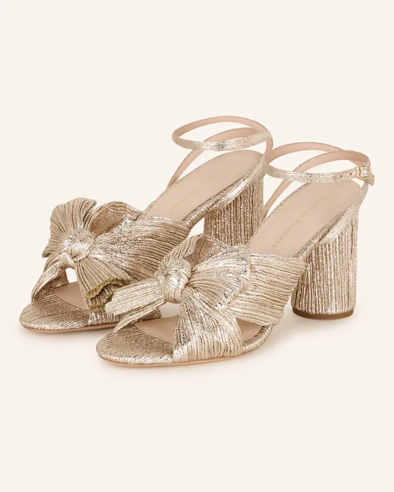 Loeffler Randall Sandaletten CAMELLIA Gold