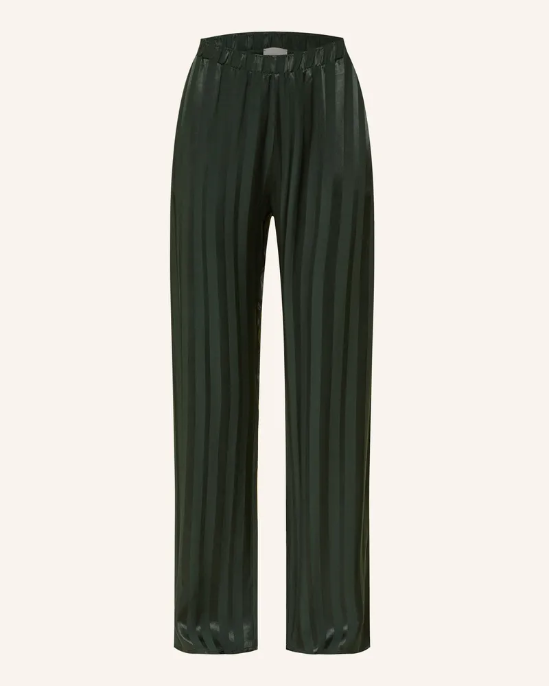 Hanro Schlafhose INDRA Dunkelgrün