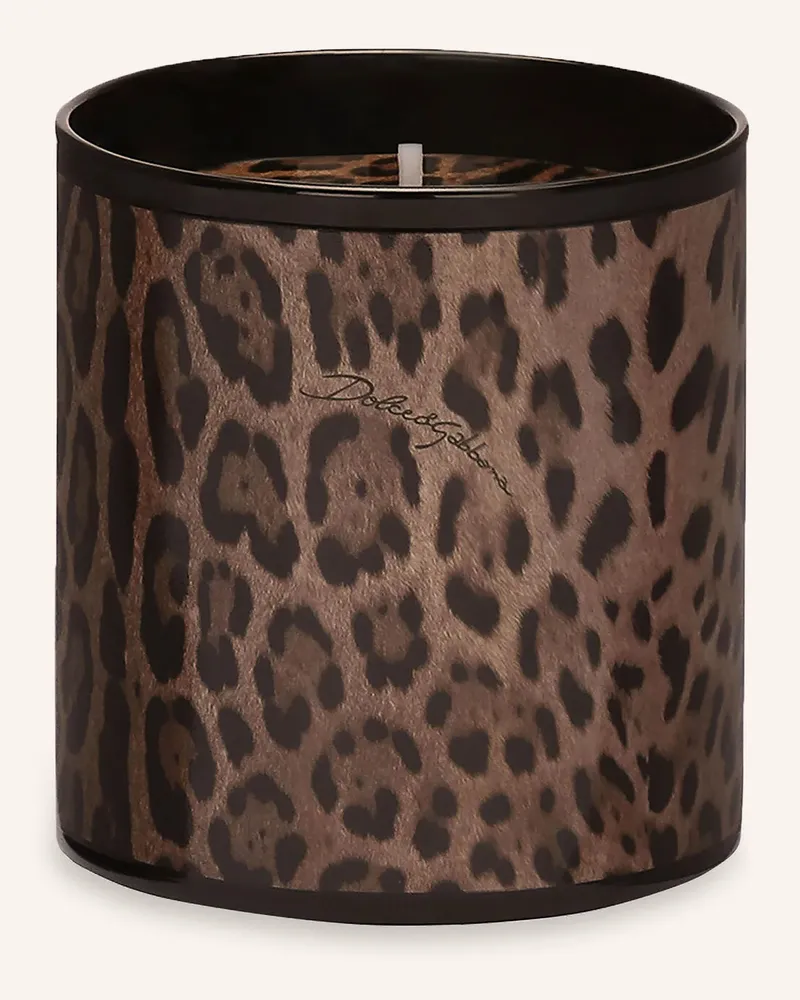 Dolce & Gabbana Casa Duftkerze Patchouli braun Braun