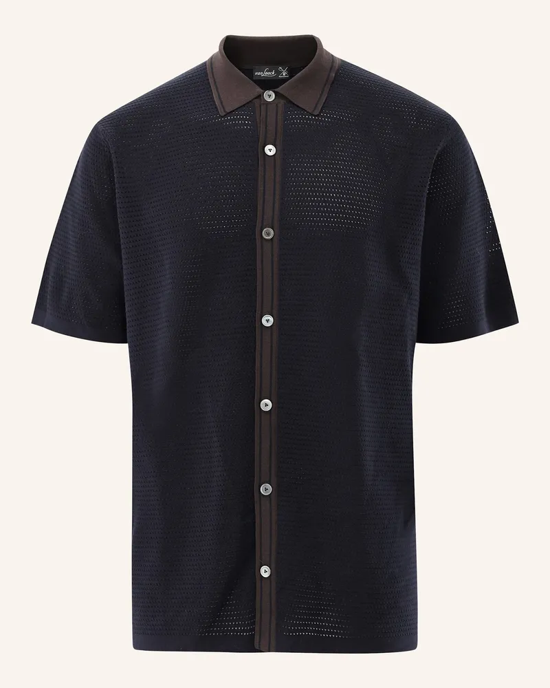 van Laack Poloshirt Blau