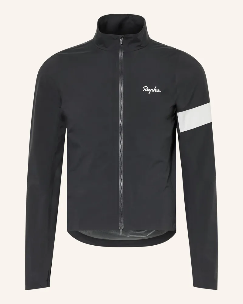 Rapha Radjacke Core Rain schwarz Schwarz