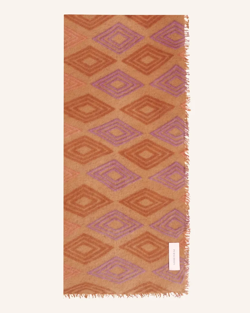 Puschoen Cashmere-Schal DIAMOND Camel