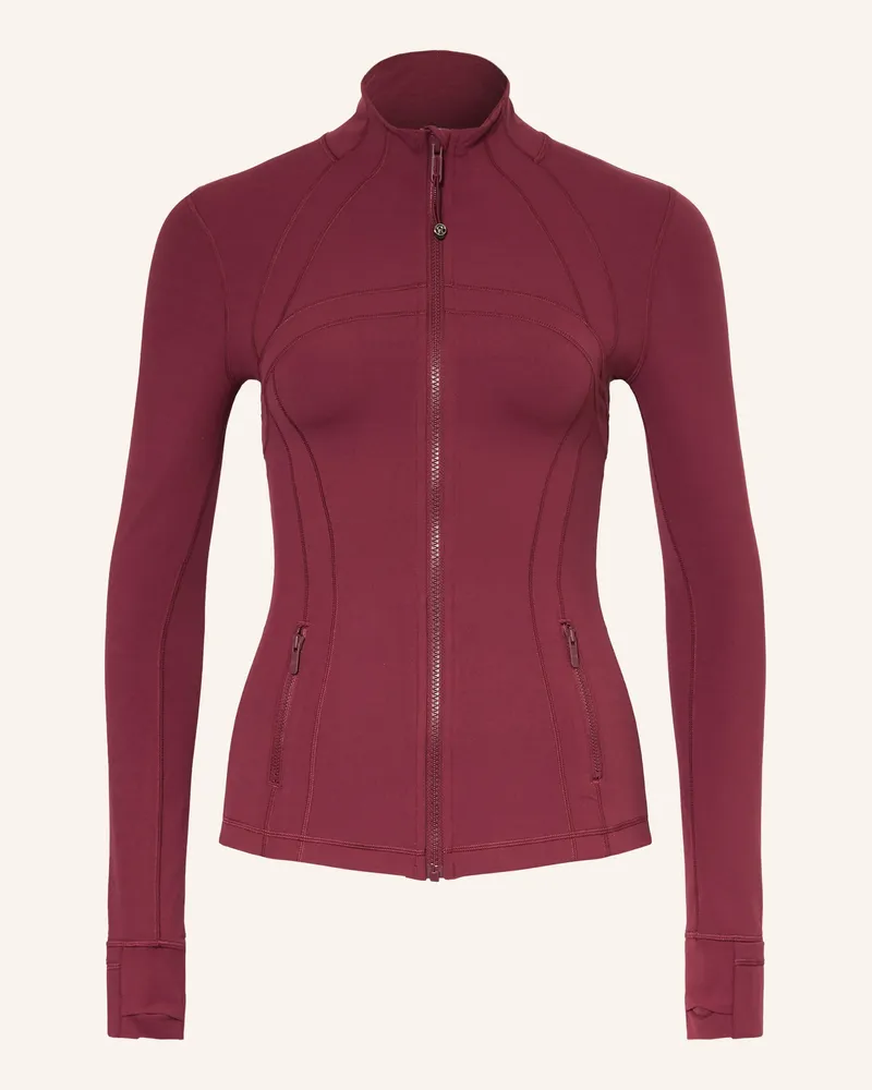 LULULEMON Yoga-Jacke Define Nulu™ rot Dunkelrot
