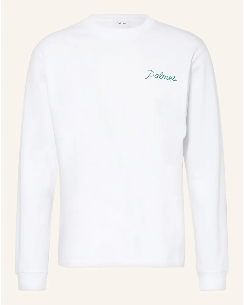 Palmes Longsleeve SUNSTE Weiss