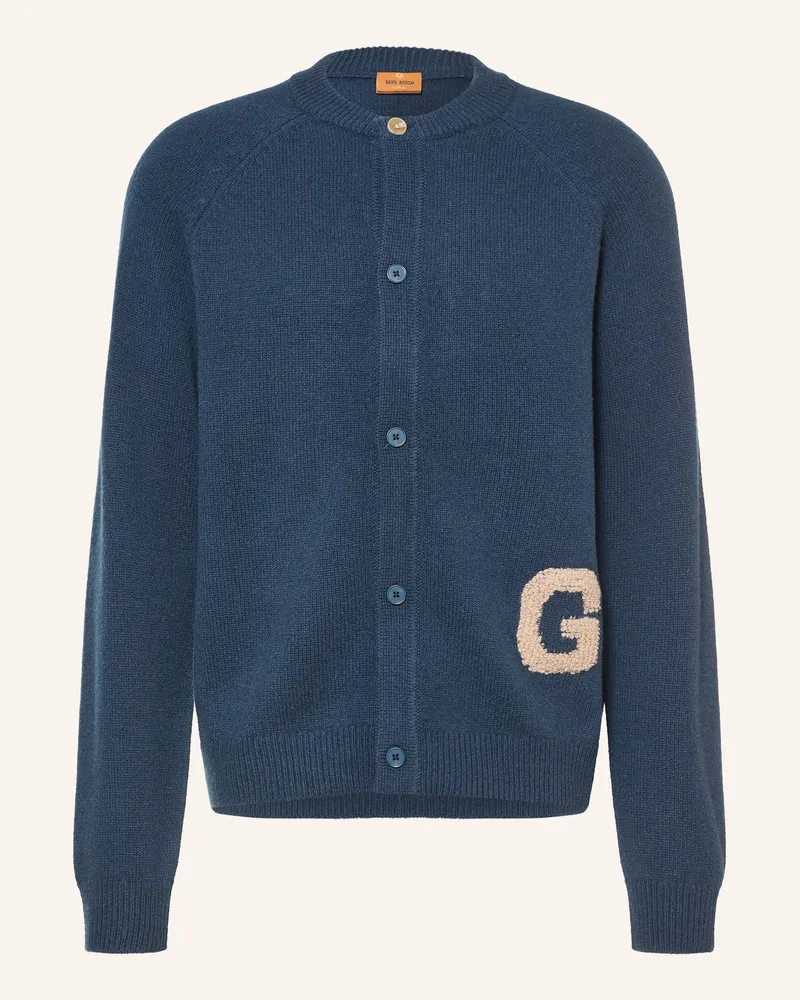 Mos Mosh Strickjacke Mmgrice blau Dunkelblau