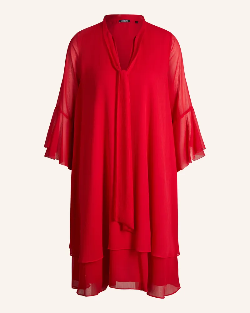 JOOP! Schluppenkleid Mit 3/4-Arm rot Rot