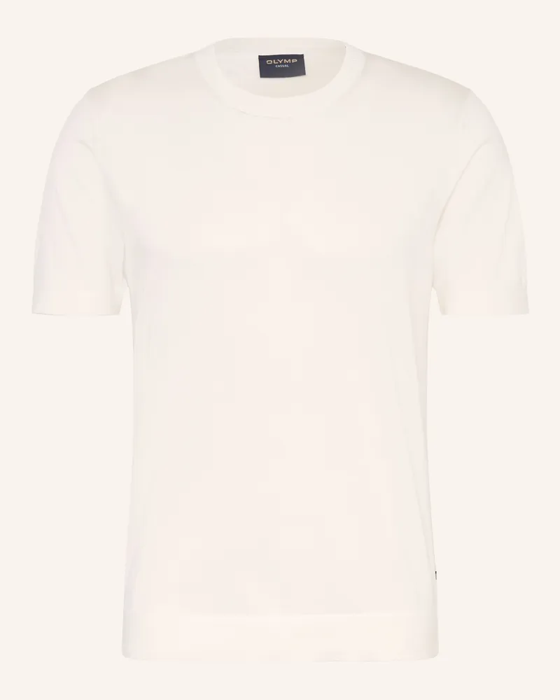 Olymp Strickshirt Weiss