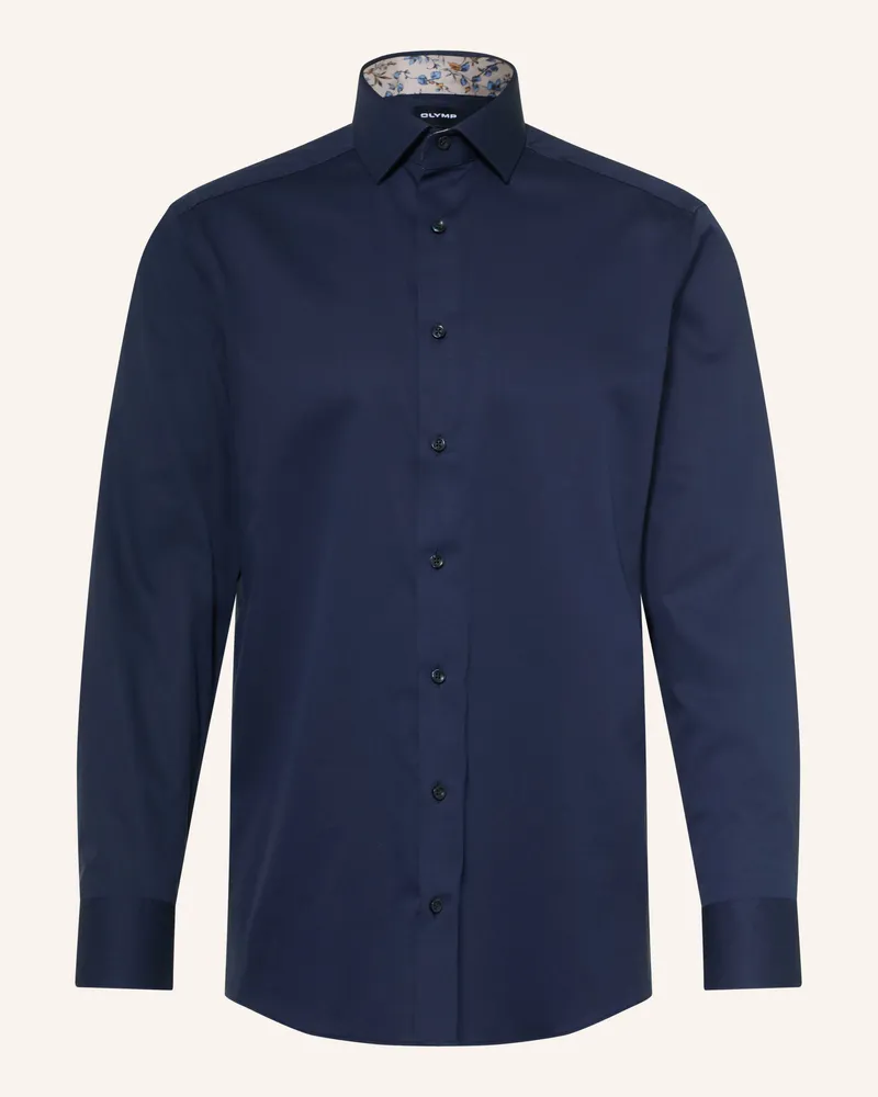 Olymp Hemd Luxor Modern Fit blau Dunkelblau