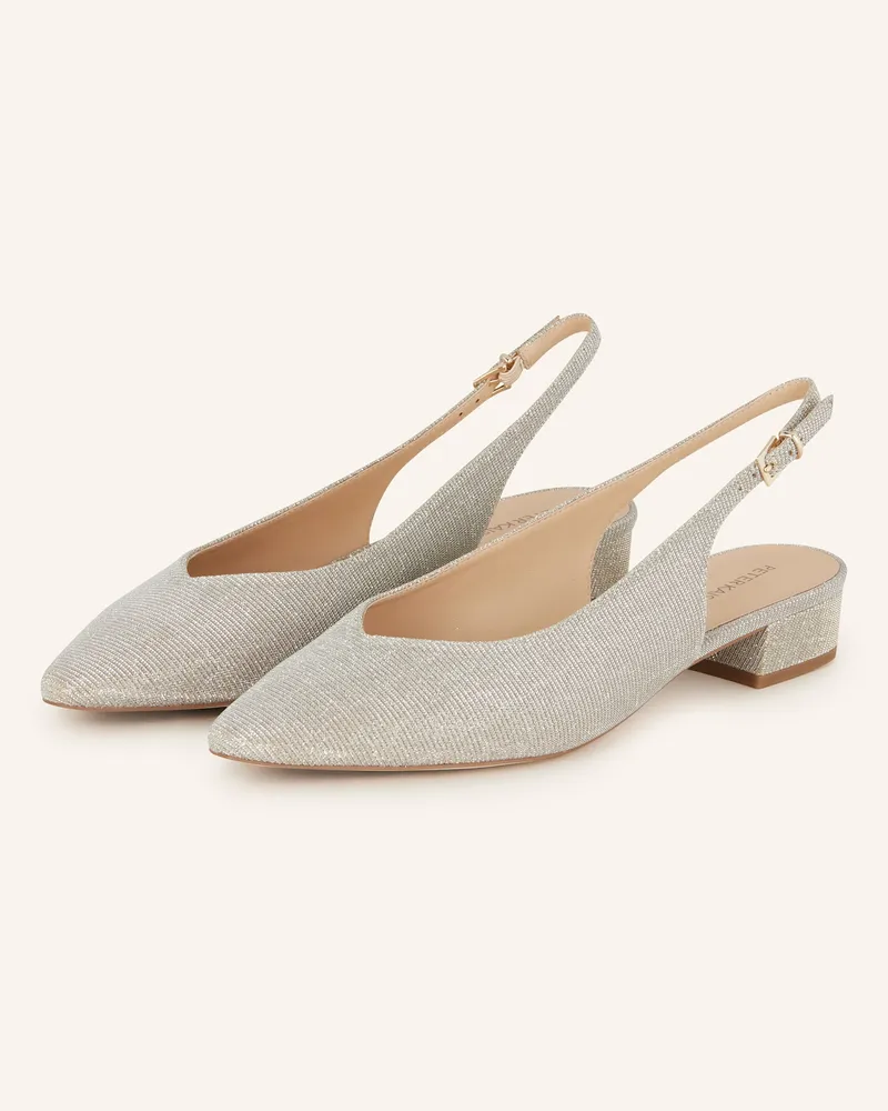 Peter Kaiser Slingpumps NAPOLI Gold