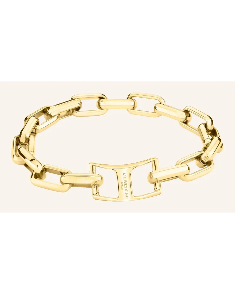 Liebeskind Armband  aus  Edelstahl Gold