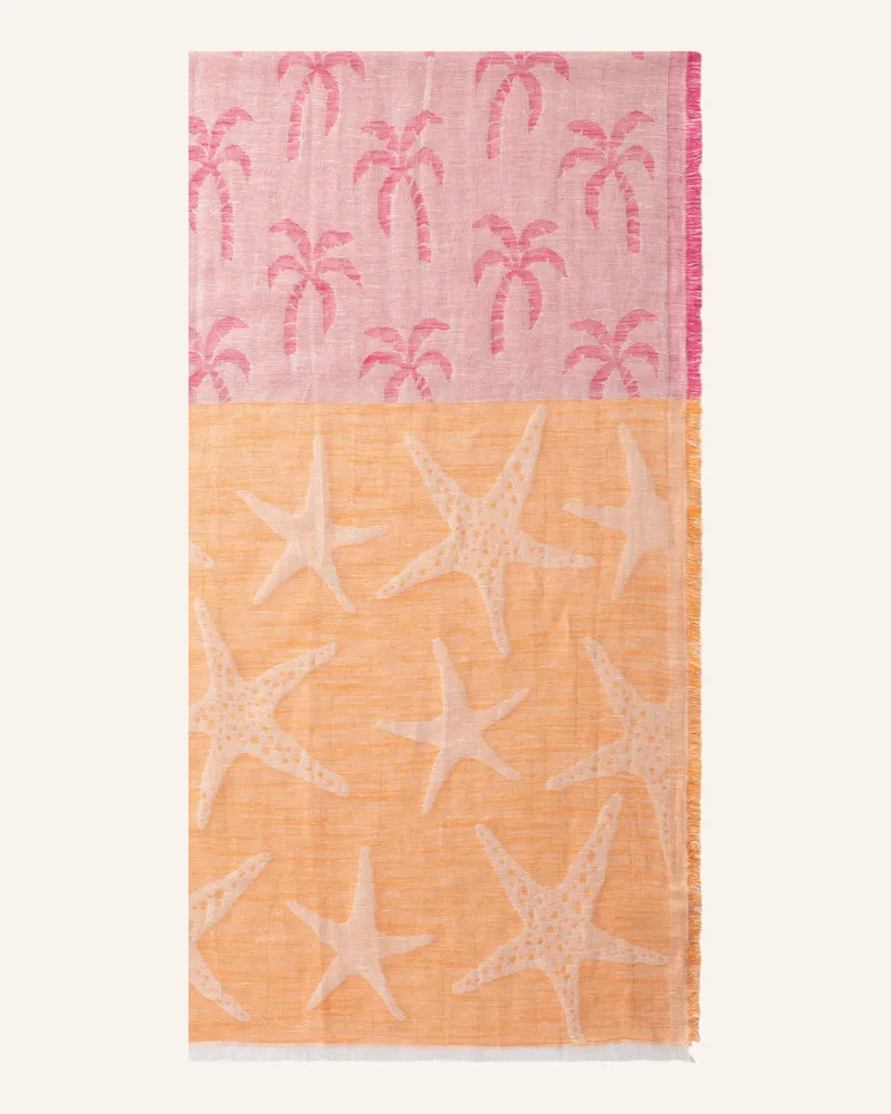 Codello Jacquard-Schal orange Orange