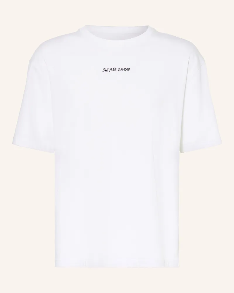 Samsøe & Samsøe T-Shirt Sadinner weiss Weiss