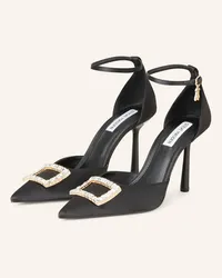 Steve Madden Slingpumps CHAMP SATN mit Schmucksteinen Schwarz